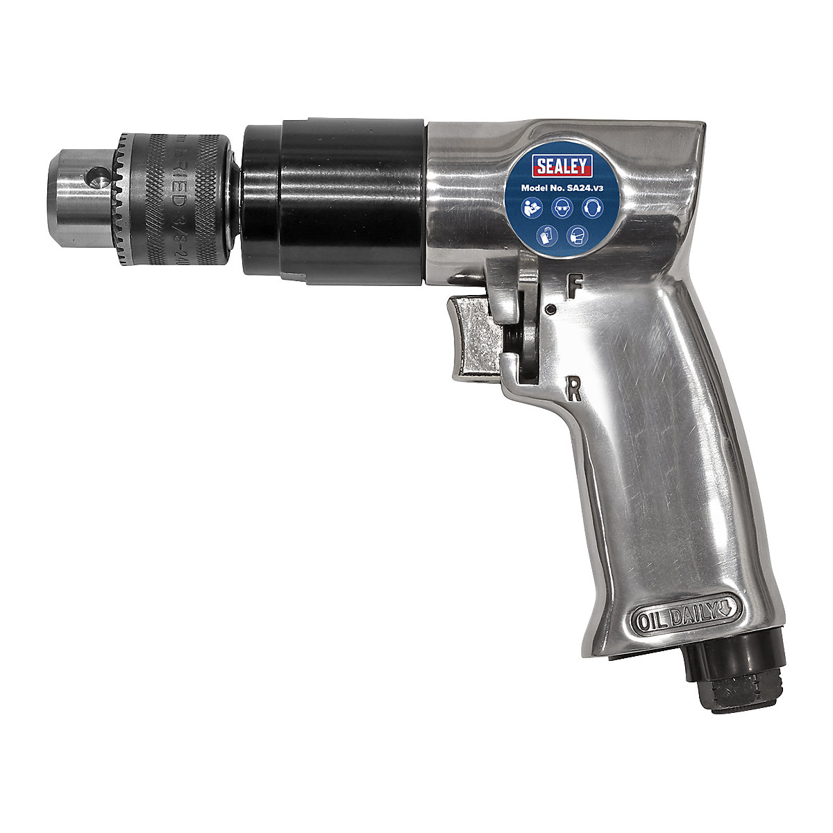 Sealey Reversible Air Drill (Product illustration 3)-2