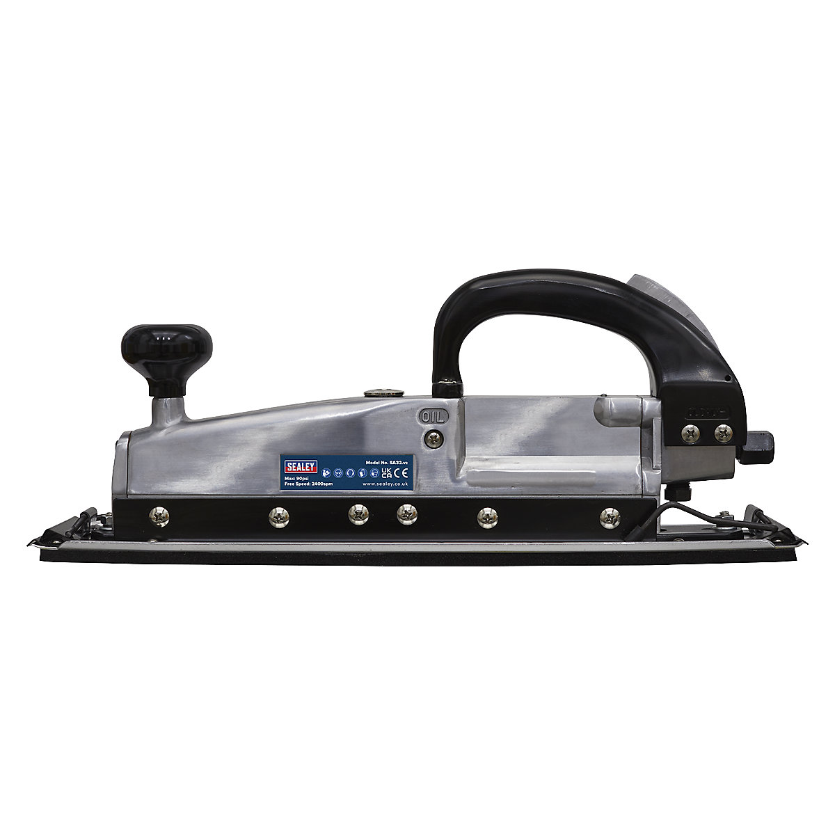 Sealey Twin Piston In-line Air Sander (Product illustration 2)-1