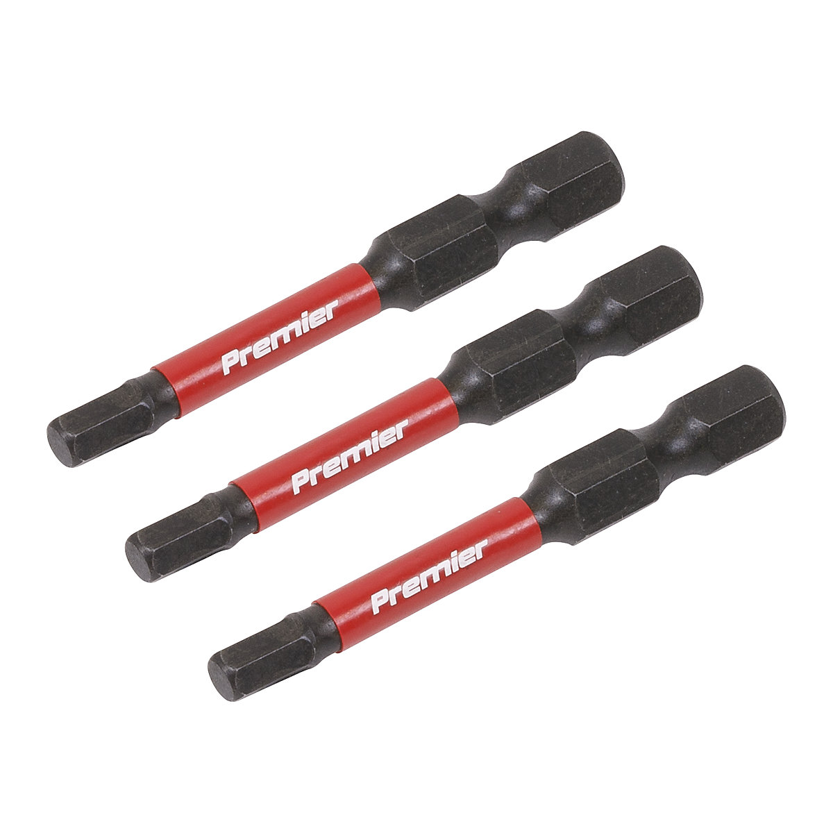 Sealey Premier Hex Impact Power Tool Bit Sets | 50mm Long (Product illustration 2)-1