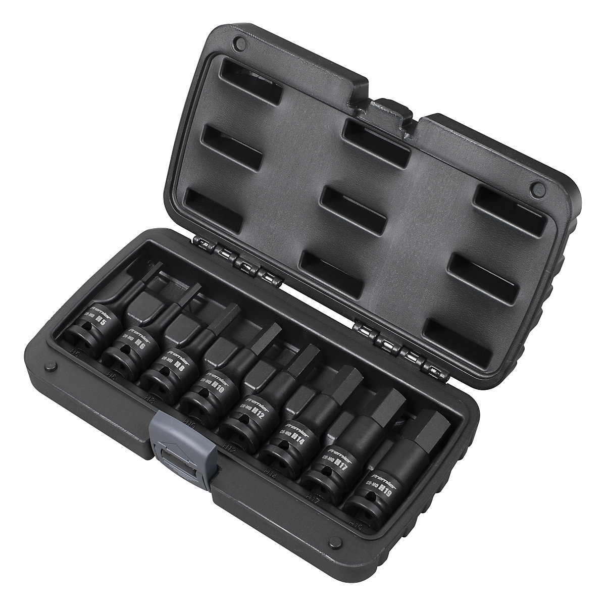 Sealey Premier Hex Impact Socket Bit Set | 1/2"Sq Drive (Product illustration 3)-2
