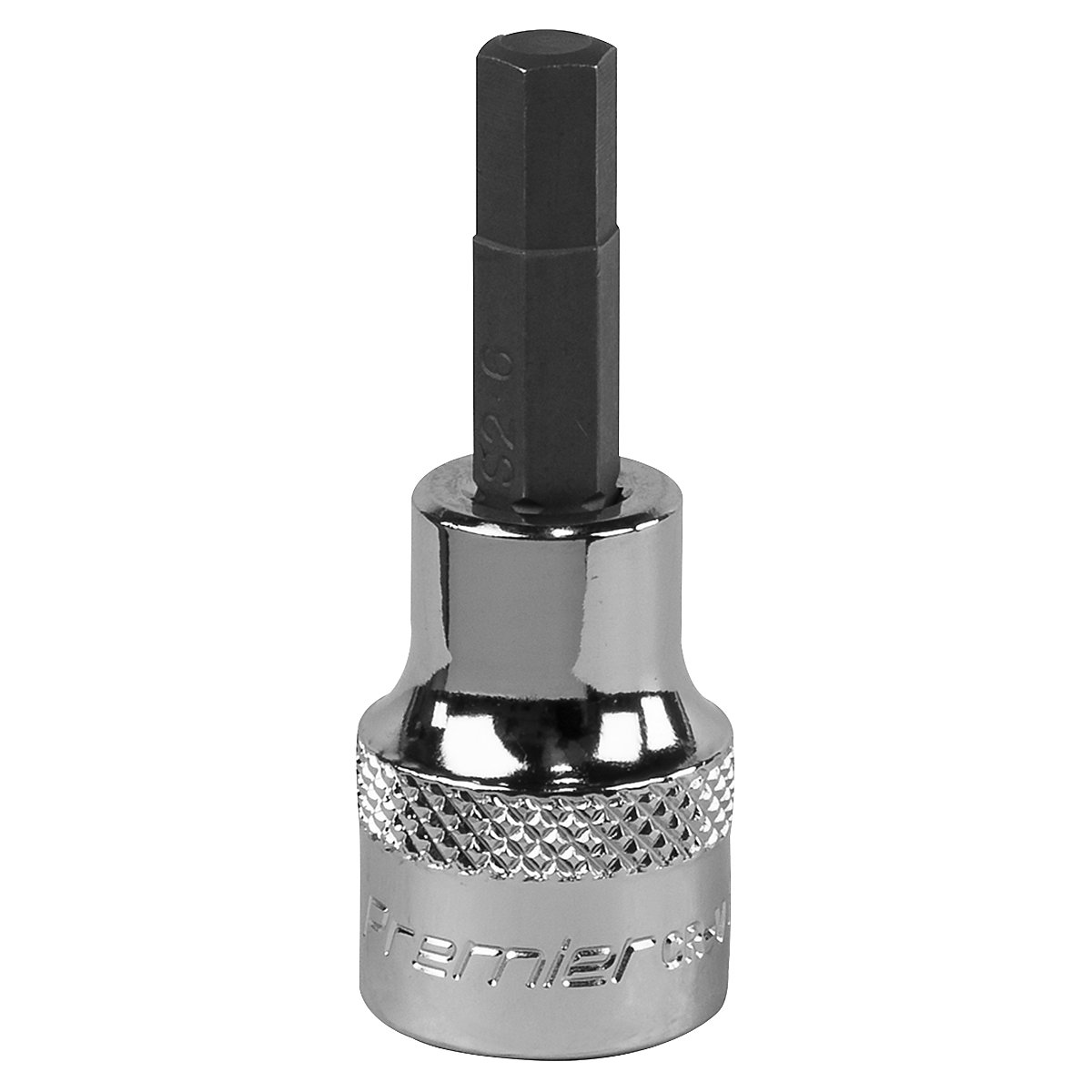 Sealey Premier Hex Socket Bits, Sealey Premier Hex Socket Bits, Sealey Premier Hex Socket Bit | 3/8"Sq Drive | 6mm-0