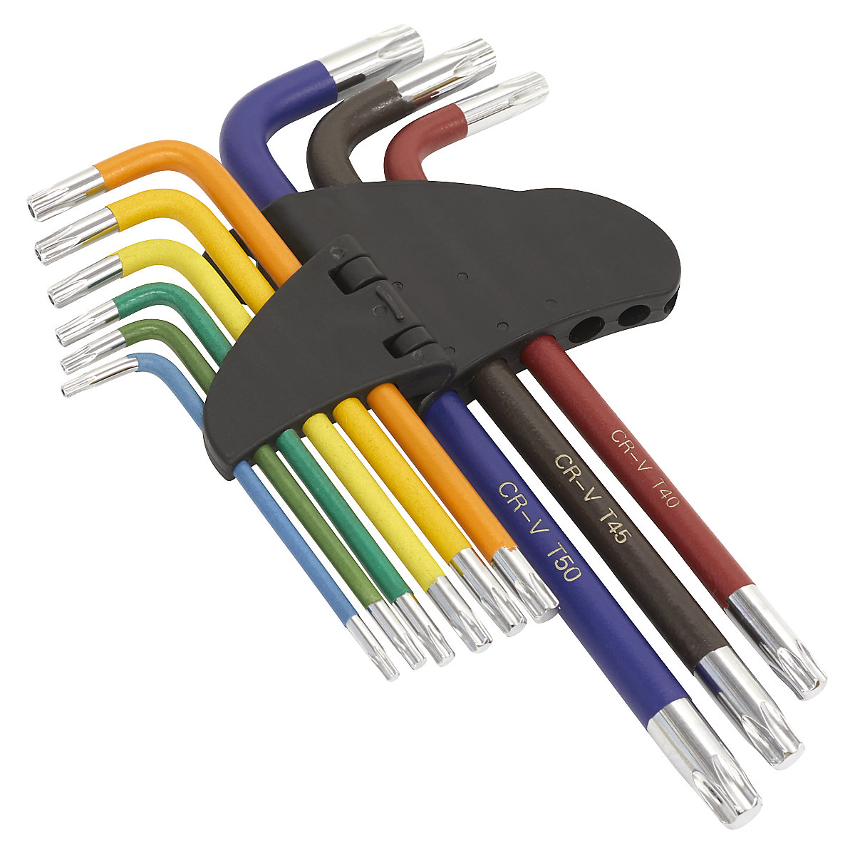Sealey Premier Long TRX-Star Anti-Slip Key Set | 9 Piece (Product illustration 2)-1