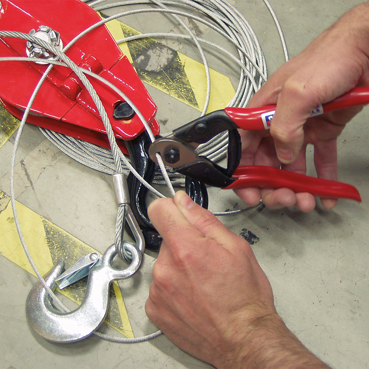 Sealey Premier Wire Rope/Spring Cutter | 190mm (Product illustration 2)-1