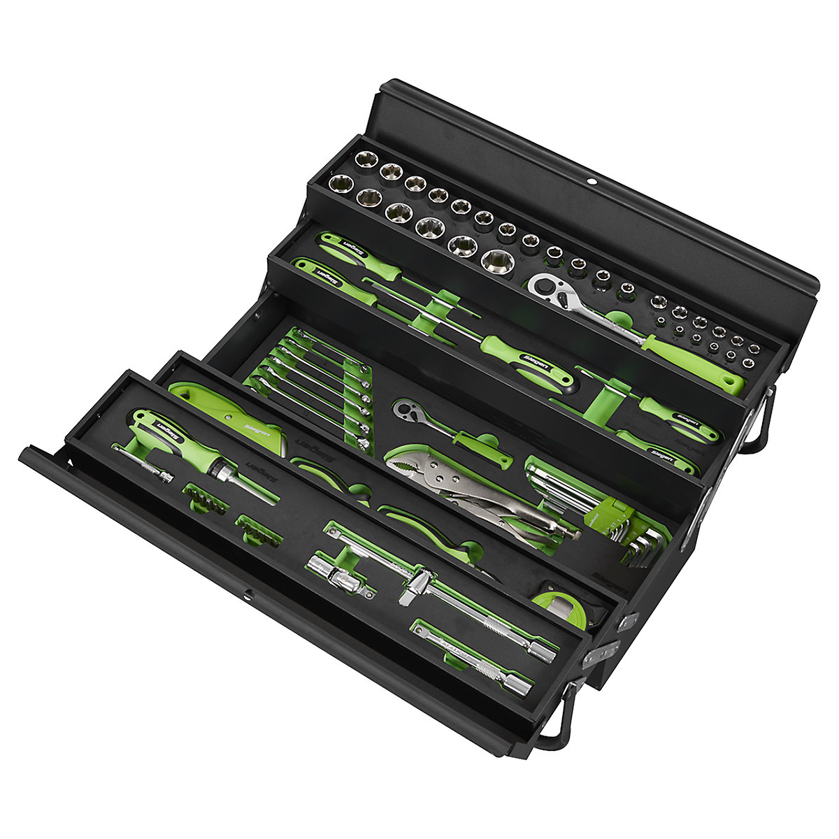 Sealey Siegen Cantilever Toolbox with Tool Kit | 86 Piece (Product illustration 2)-1