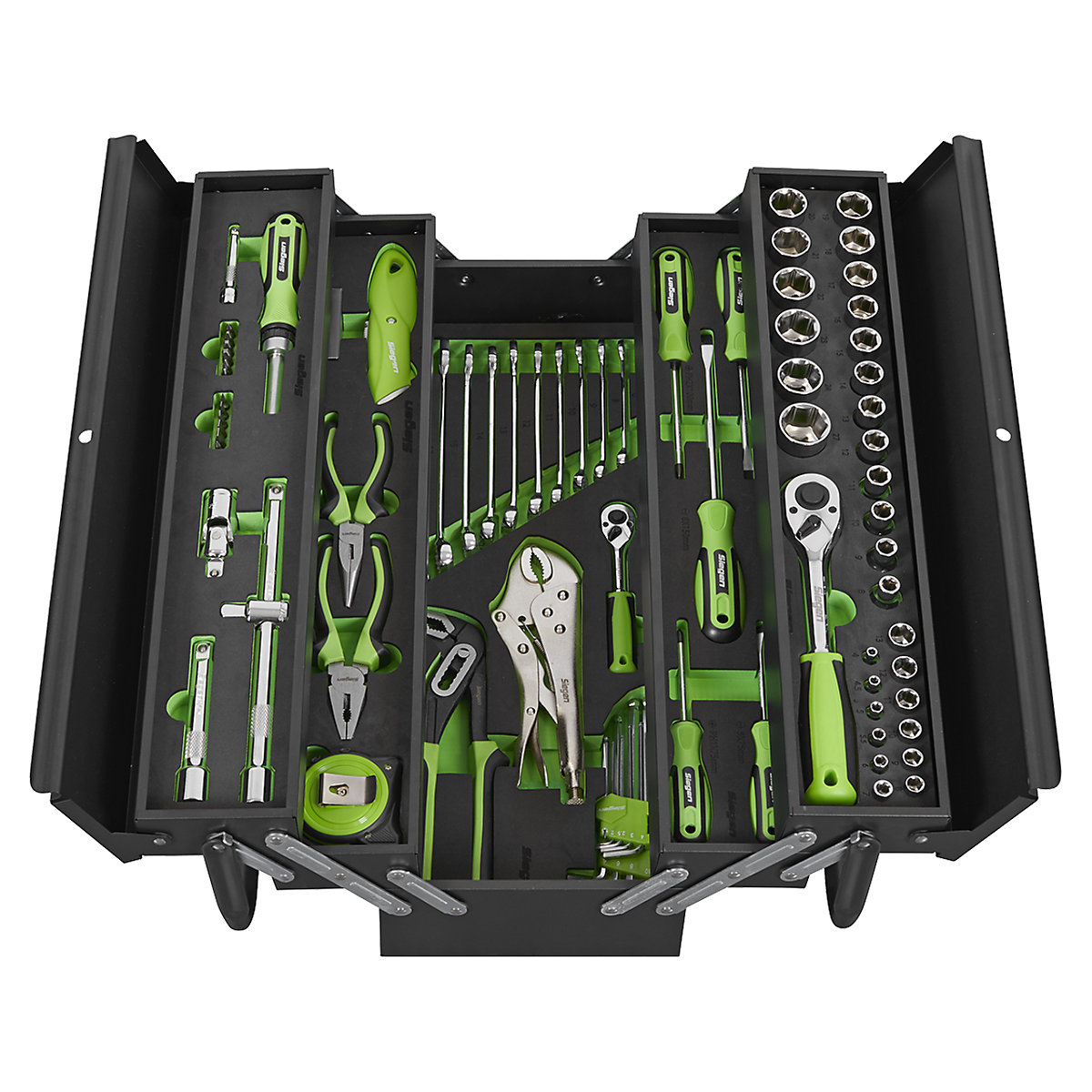 Sealey Siegen Cantilever Toolbox with Tool Kit | 86 Piece (Product illustration 4)-3