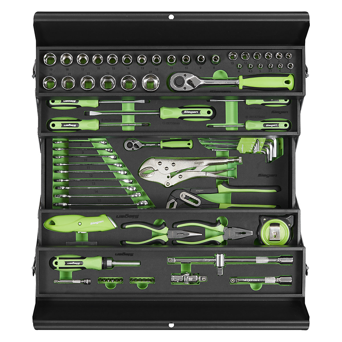 Sealey Siegen Cantilever Toolbox with Tool Kit | 86 Piece (Product illustration 6)-5