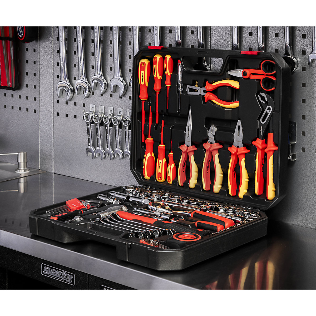 Sealey Siegen Electrician's Tool Kit | 90 Piece (Product illustration 8)-7