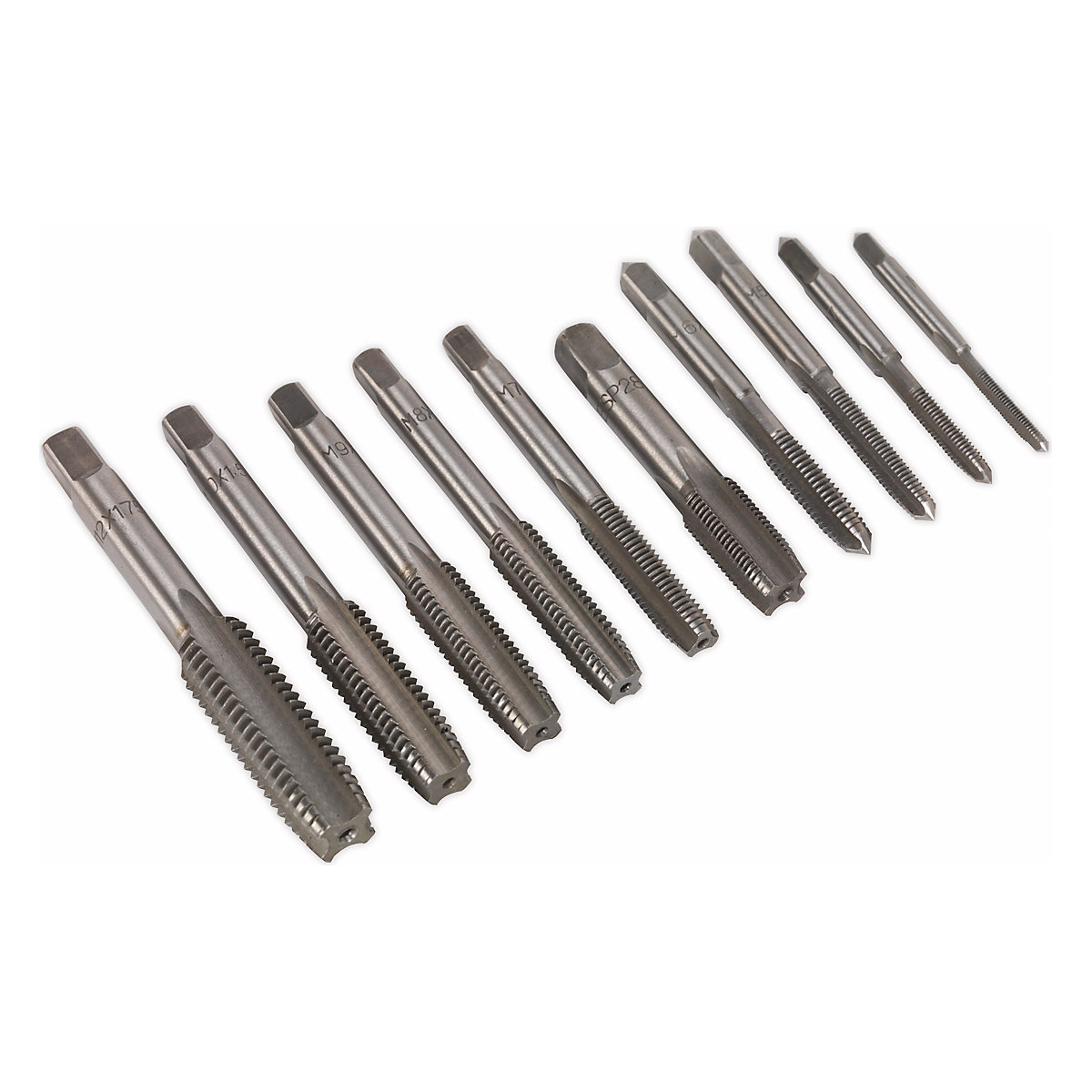 Sealey 10pc Metric Tap Set