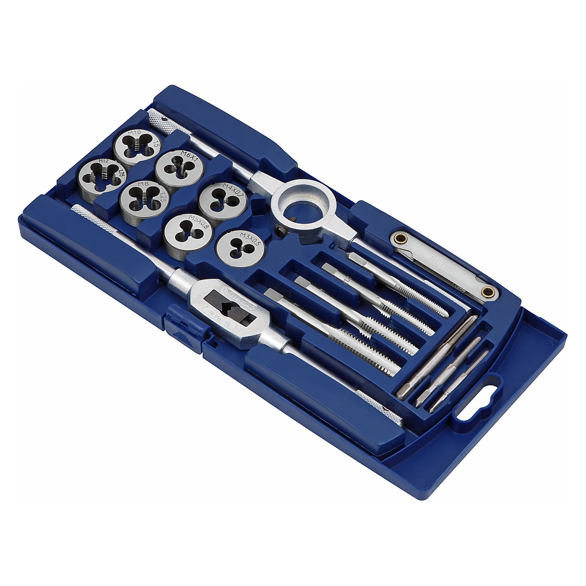 Sealey 17pc Metric Tap & Die Set (Product illustration 4)-3