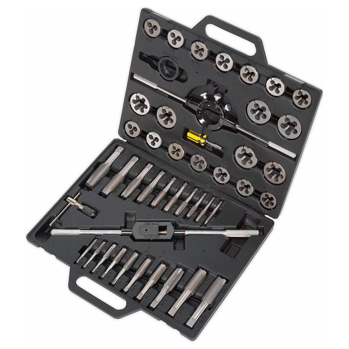 Sealey 45pc Imperial Tap & Die Set | Split Dies (Product illustration 3)-2