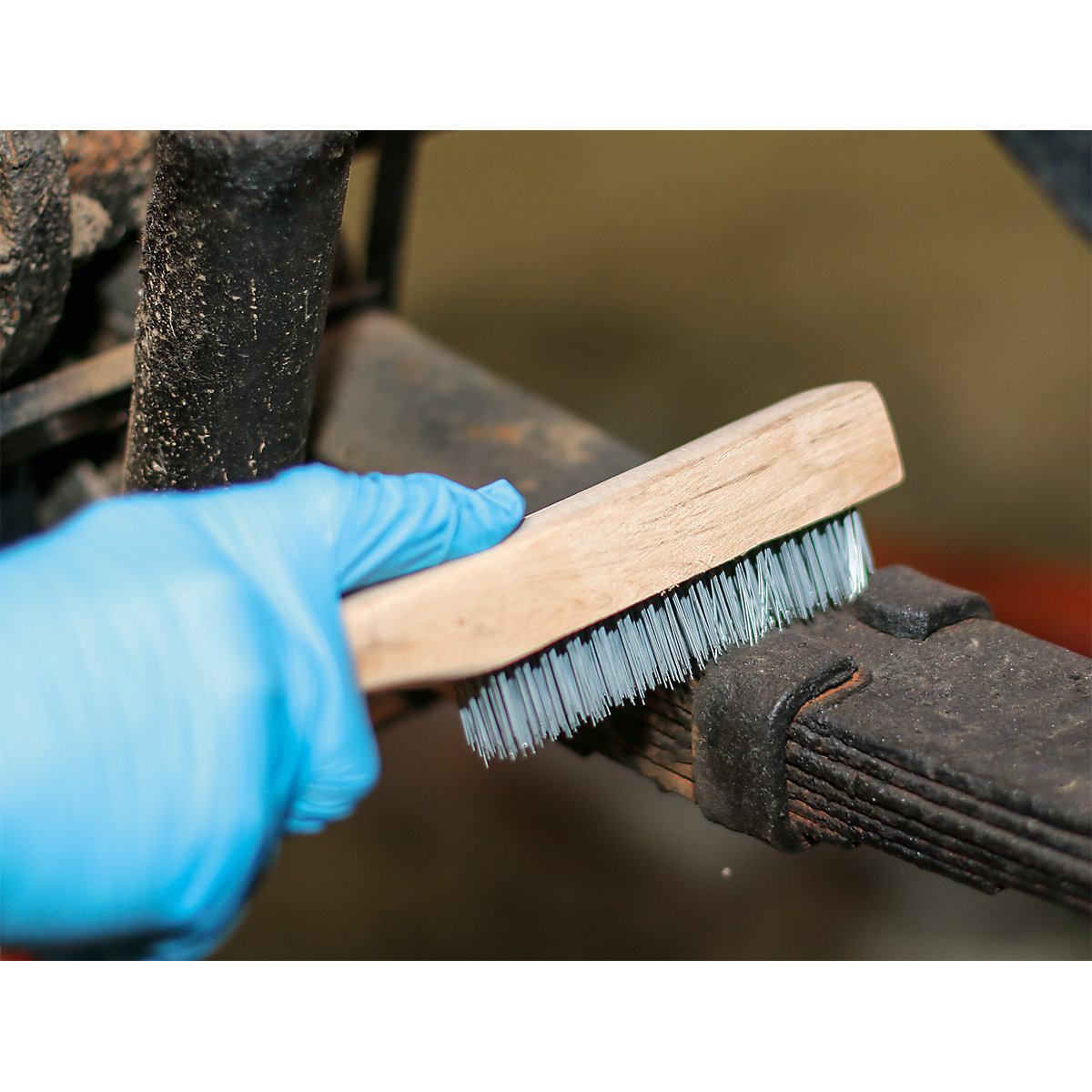 Sealey Engineer's Wire Brush with Steel Fill | 260mm (Product illustration 2)-1