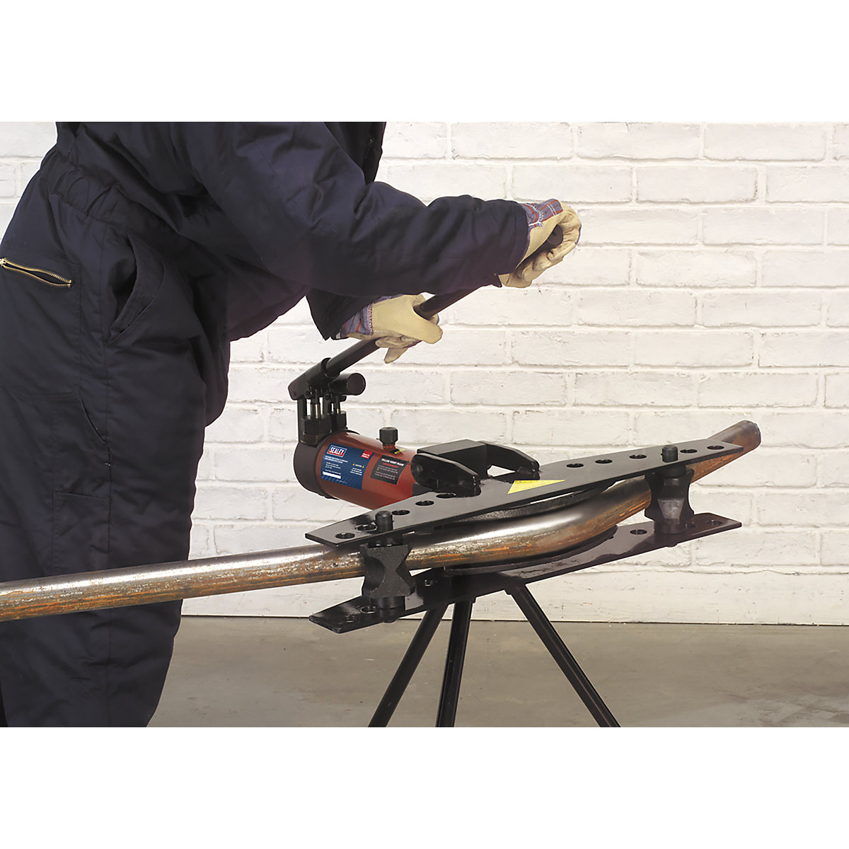 Sealey Industrial Hydraulic Pipe Bender with Stand (Product illustration 4)-3