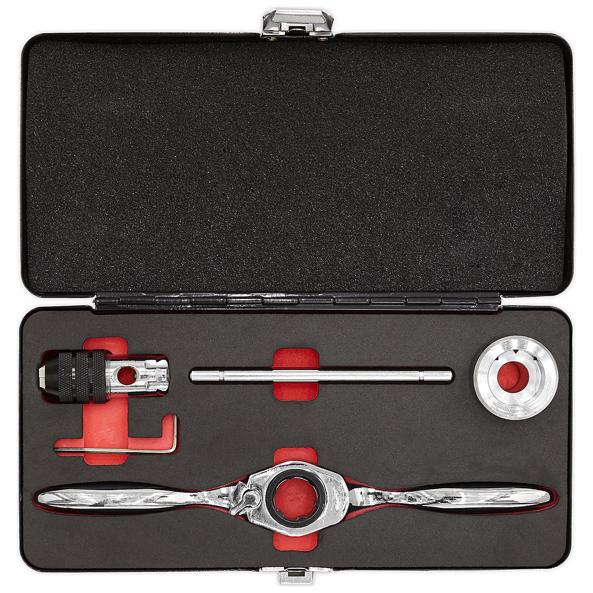Sealey Metric Bi-Directional Ratchet Tap & Die Holder Set | 5pc (Product illustration 2)-1