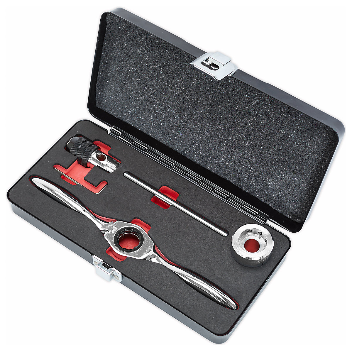 Sealey Metric Bi-Directional Ratchet Tap & Die Holder Set | 5pc (Product illustration 3)-2