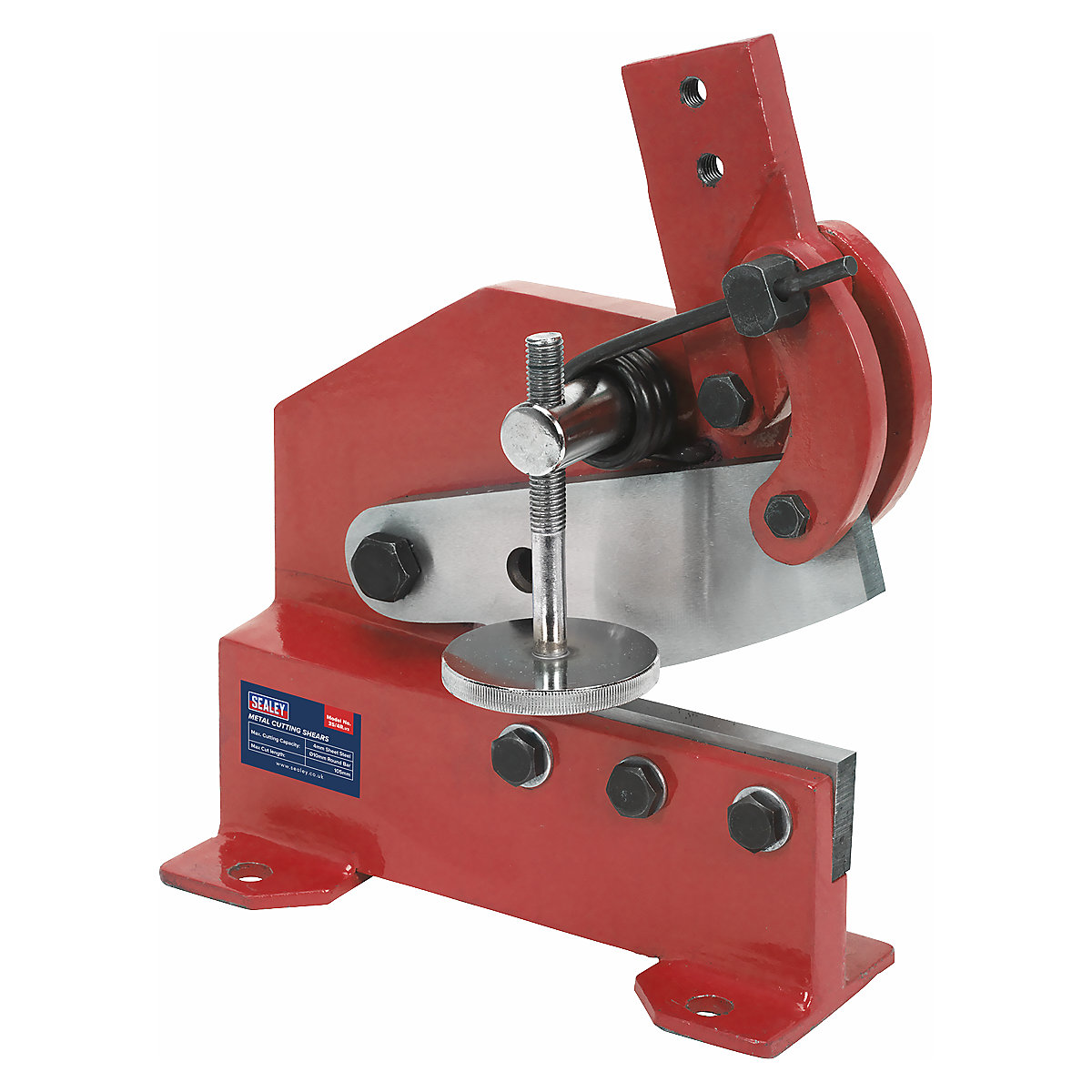 Sealey Round Metal Cutting Shears (Product illustration 3)-2