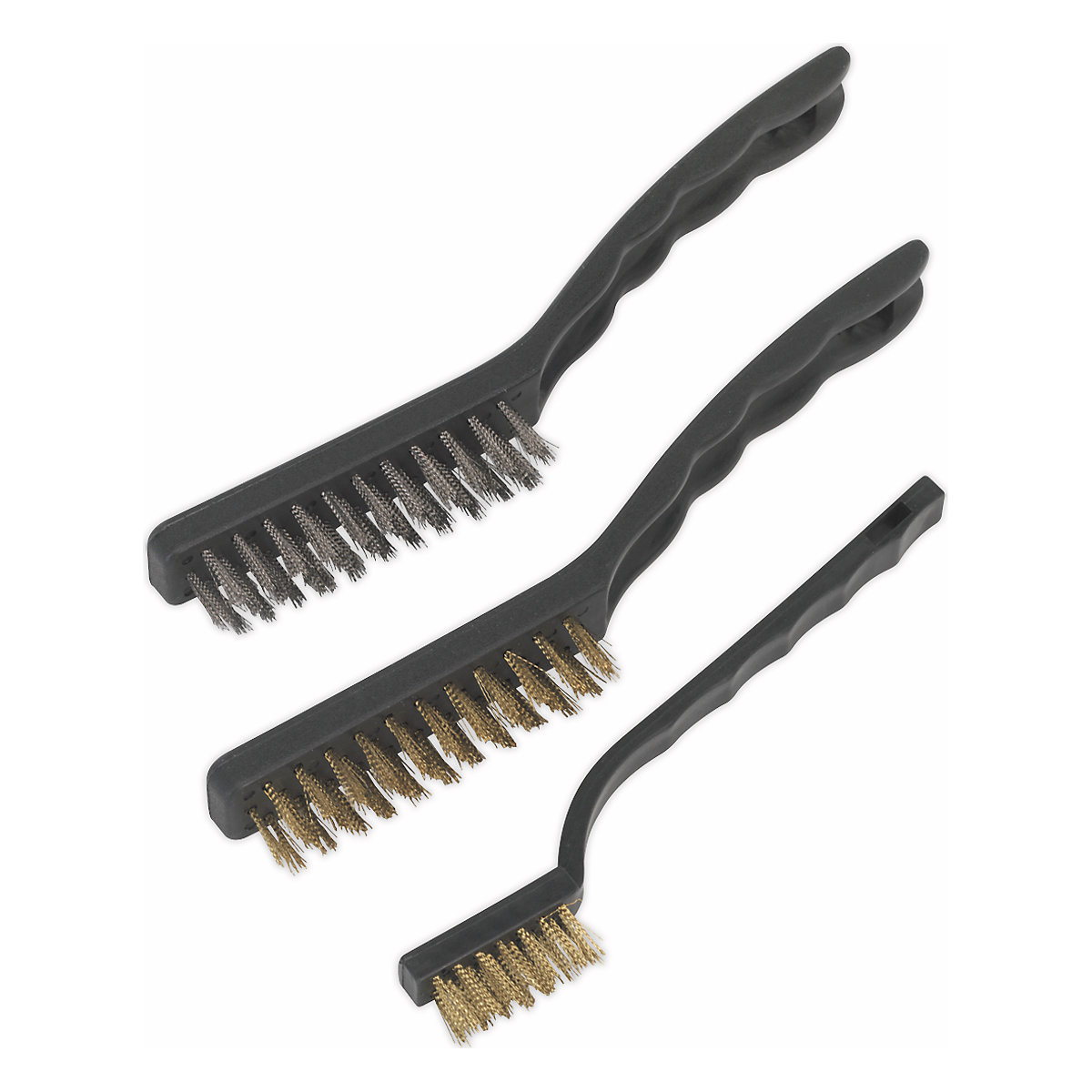 Sealey Wire Brush Set Auto Engineer's | 3pc (Product illustration 3)-2