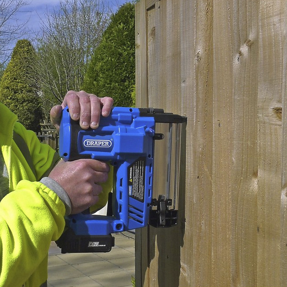 Draper D20 Series Nailer/Stapler with Battery & Charger (Product illustration 2)-1