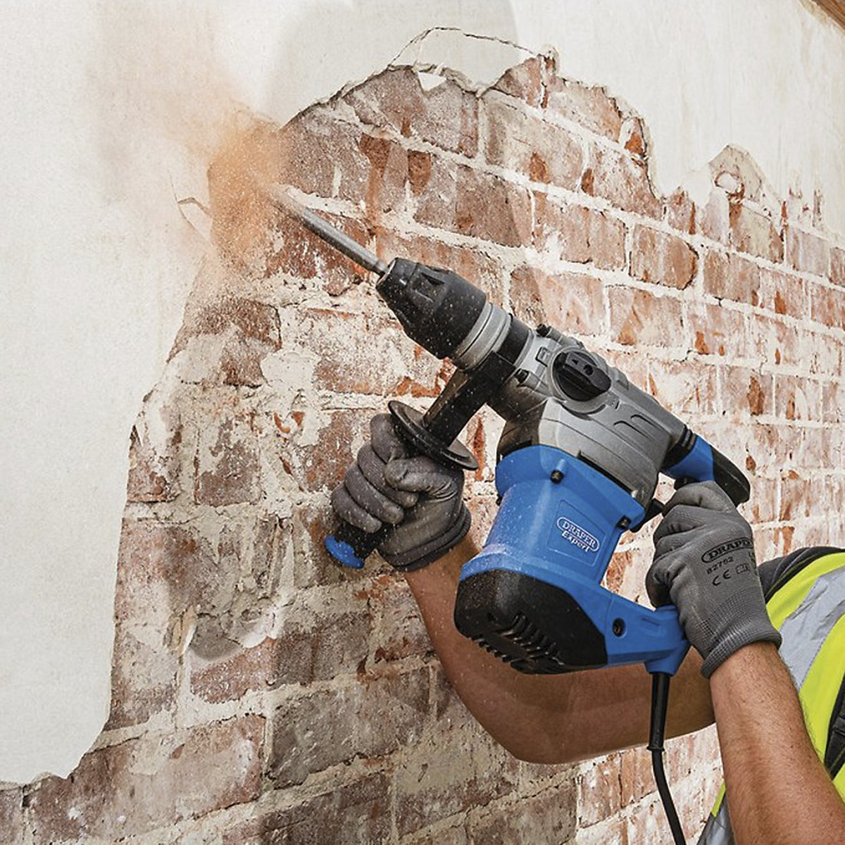 Draper Expert 230V SDS+ Rotary Hammer Drill | 1500W (Product illustration 3)-2