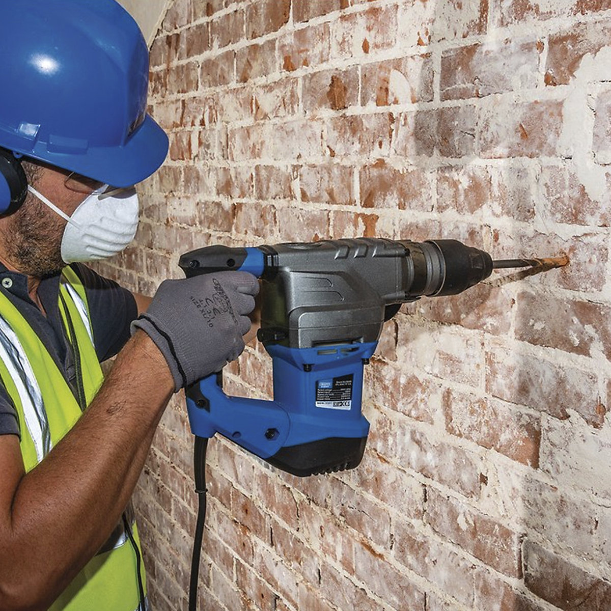 Draper Expert 230V SDS+ Rotary Hammer Drill | 1500W (Product illustration 4)-3