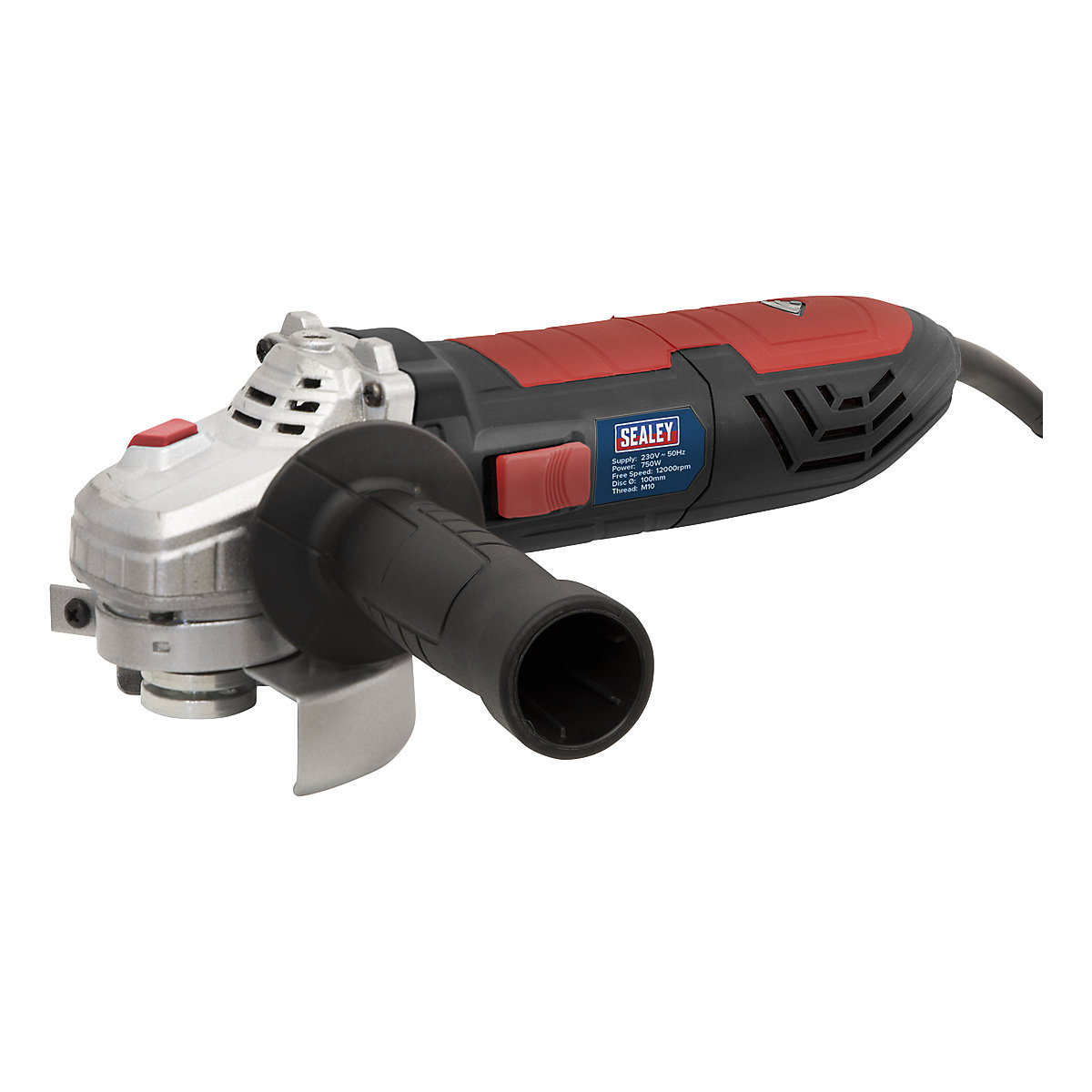 Sealey 100mm Angle Grinder | 750W/230V (Product illustration 2)-1