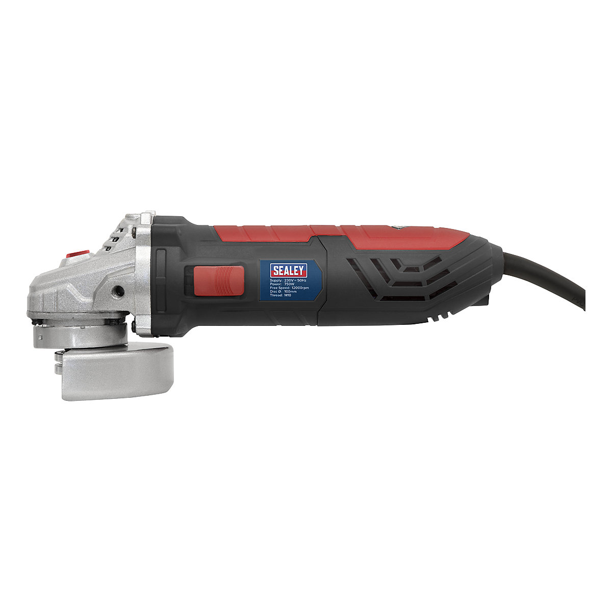 Sealey 100mm Angle Grinder | 750W/230V (Product illustration 3)-2