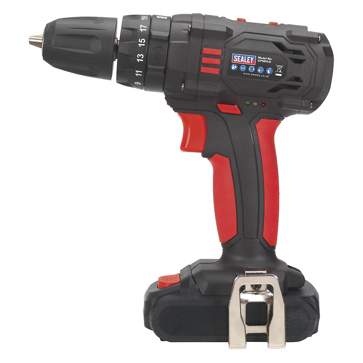 Sealey 10mm Cordless Combi Drill | 18V, Sealey 10mm Cordless Combi Drill | 18V, Sealey Ø10mm Cordless Combi Drill | 18V-0
