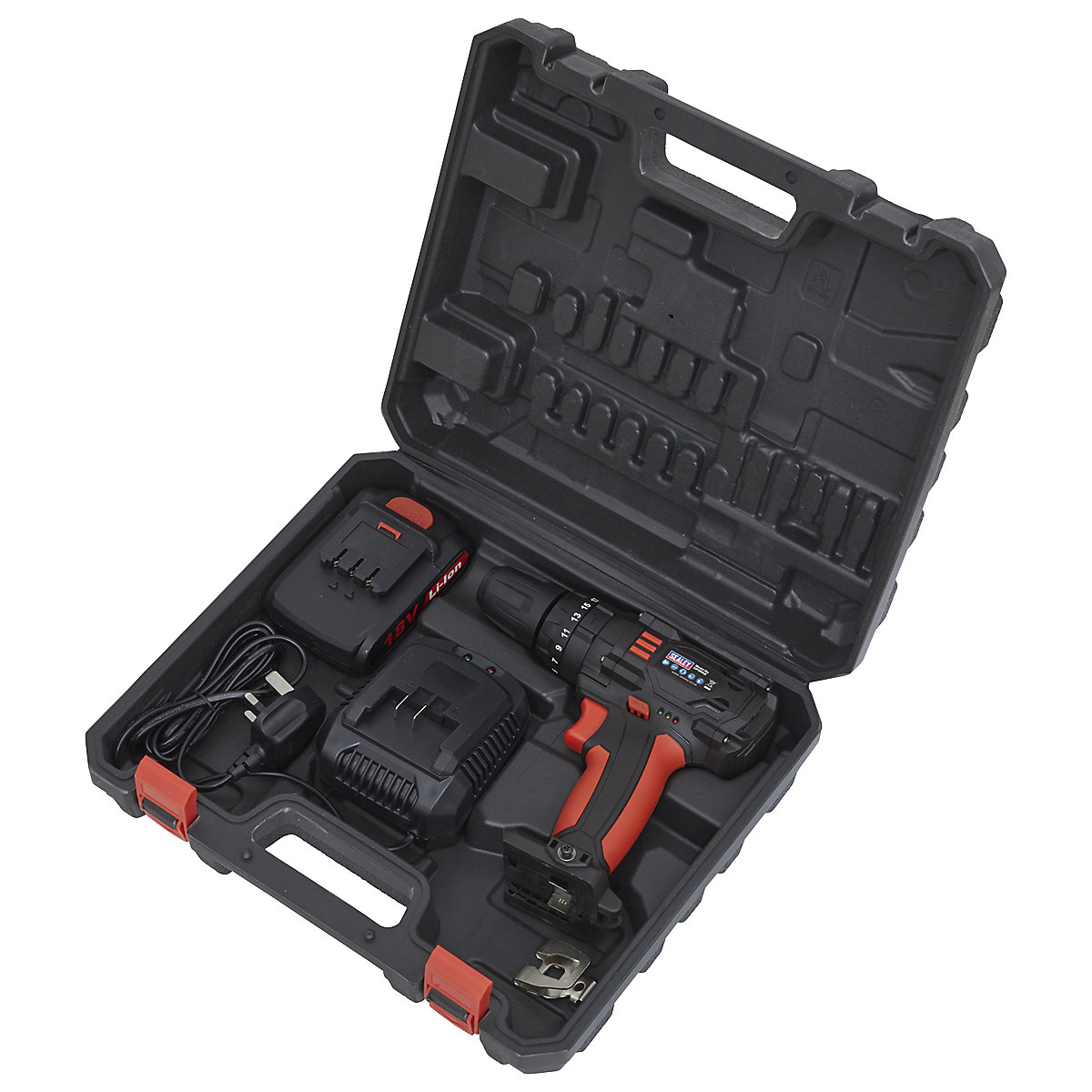 Sealey 10mm Cordless Combi Drill | 18V (Product illustration 5)-4