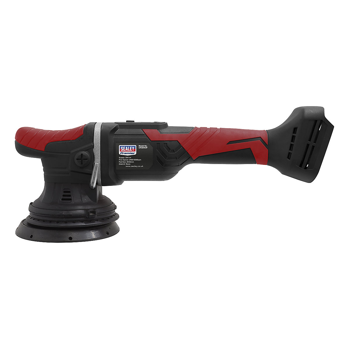 Sealey 125mm Cordless Orbital Polisher | SV20 Series (Product illustration 3)-2