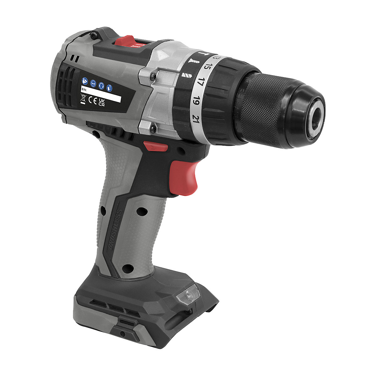 Sealey 13mm Brushless Combi Drill | SV20 Series (Product illustration 2)-1