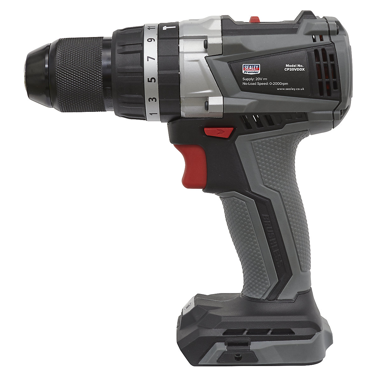 Sealey 13mm Brushless Combi Drill | SV20 Series (Product illustration 3)-2