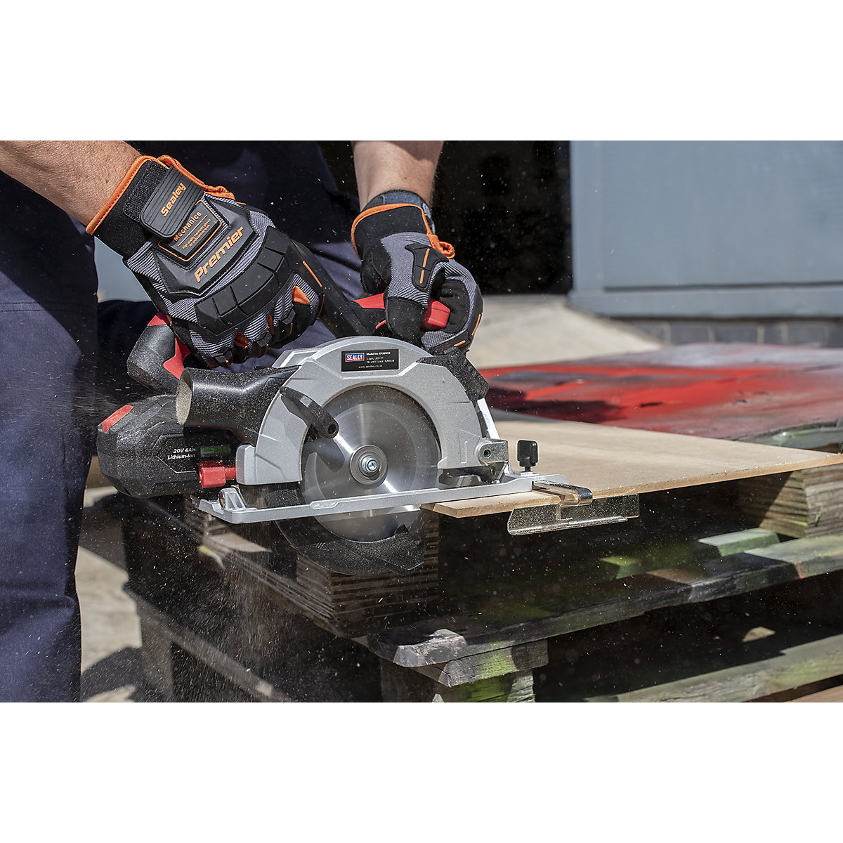 Sealey 150mm Circular Saw | SV20 Series (Product illustration 5)-4