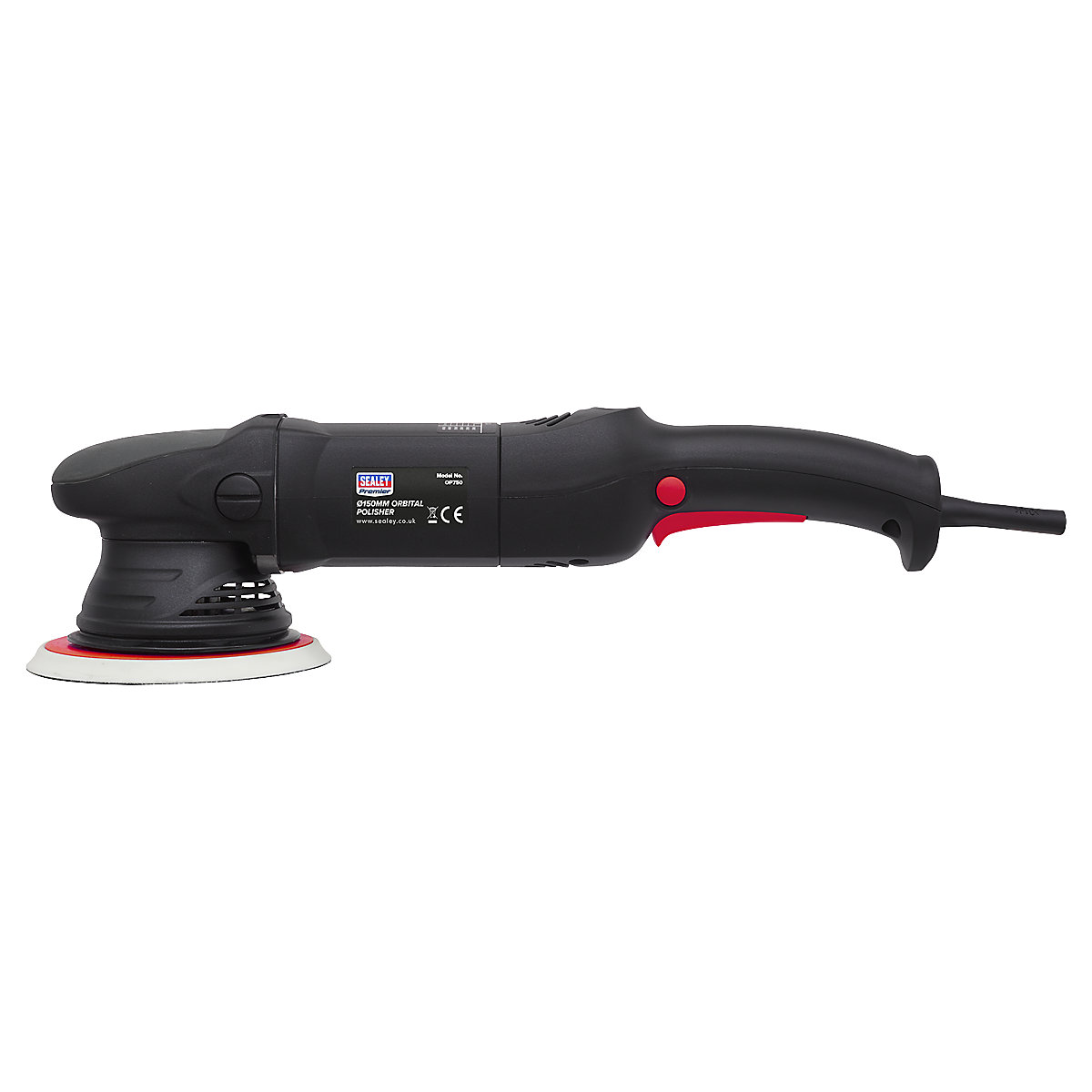 Sealey 150mm Orbital Polisher | 750W/230V (Product illustration 3)-2