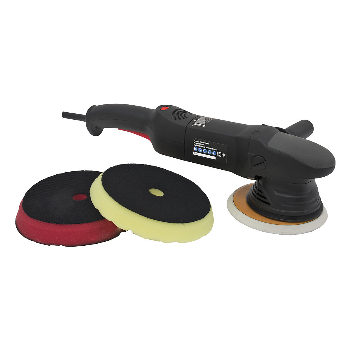 Sealey 150mm Orbital Polisher | 750W/230V (Product illustration 4)-3