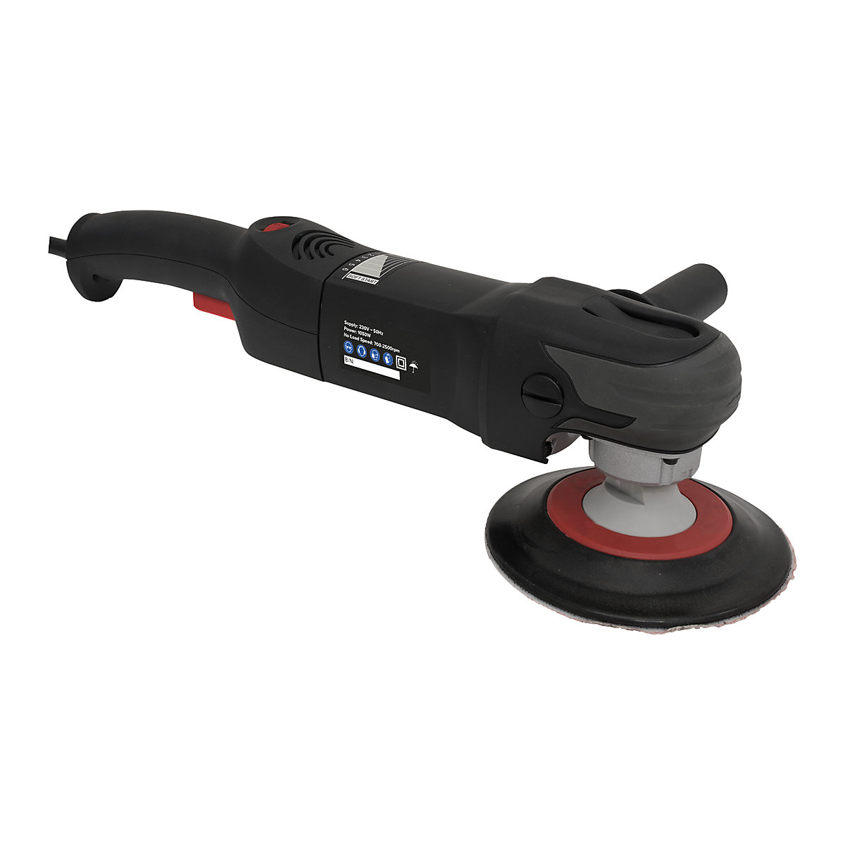 Sealey 150mm Rotary Polisher | 1050W/230V (Product illustration 2)-1