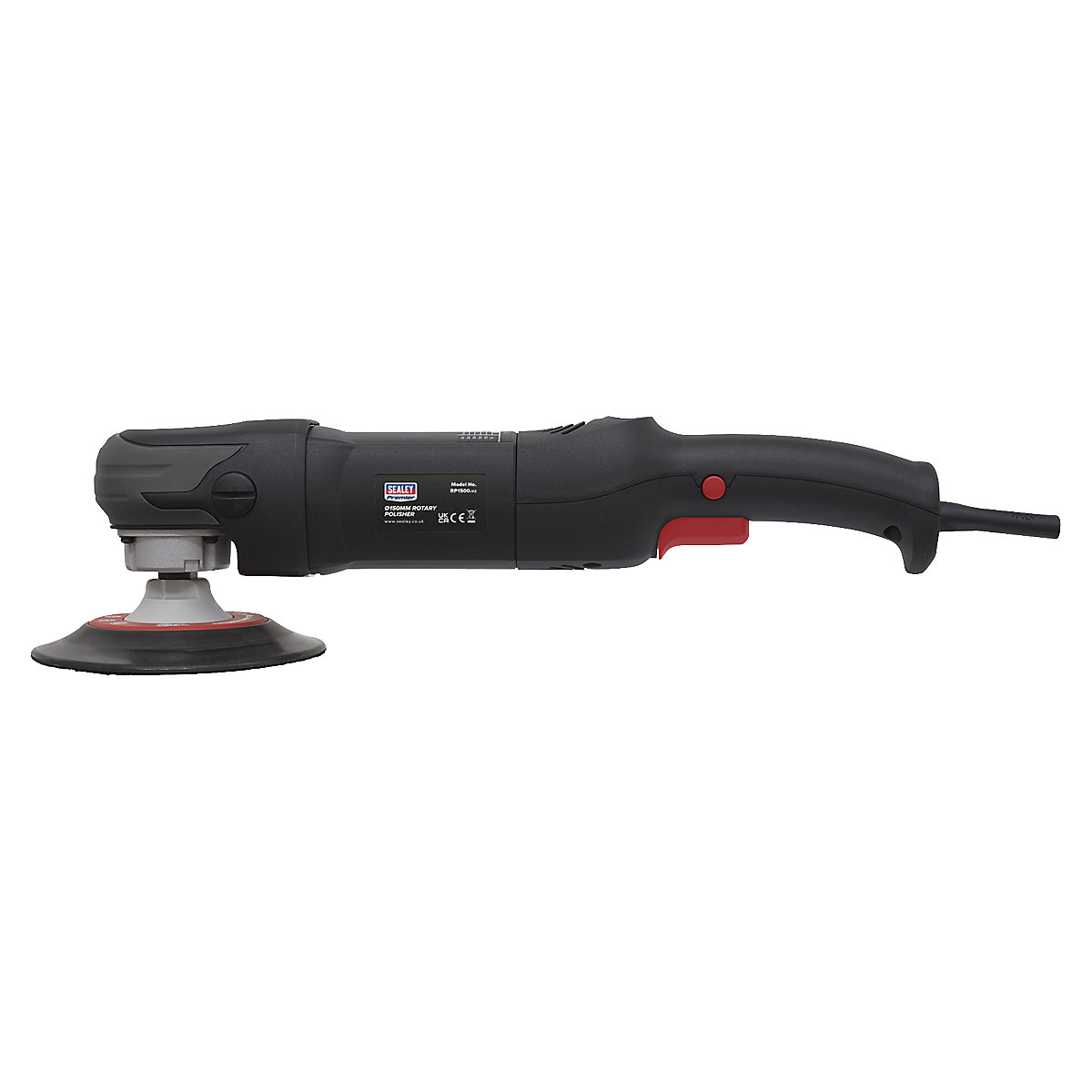 Sealey 150mm Rotary Polisher | 1050W/230V (Product illustration 3)-2