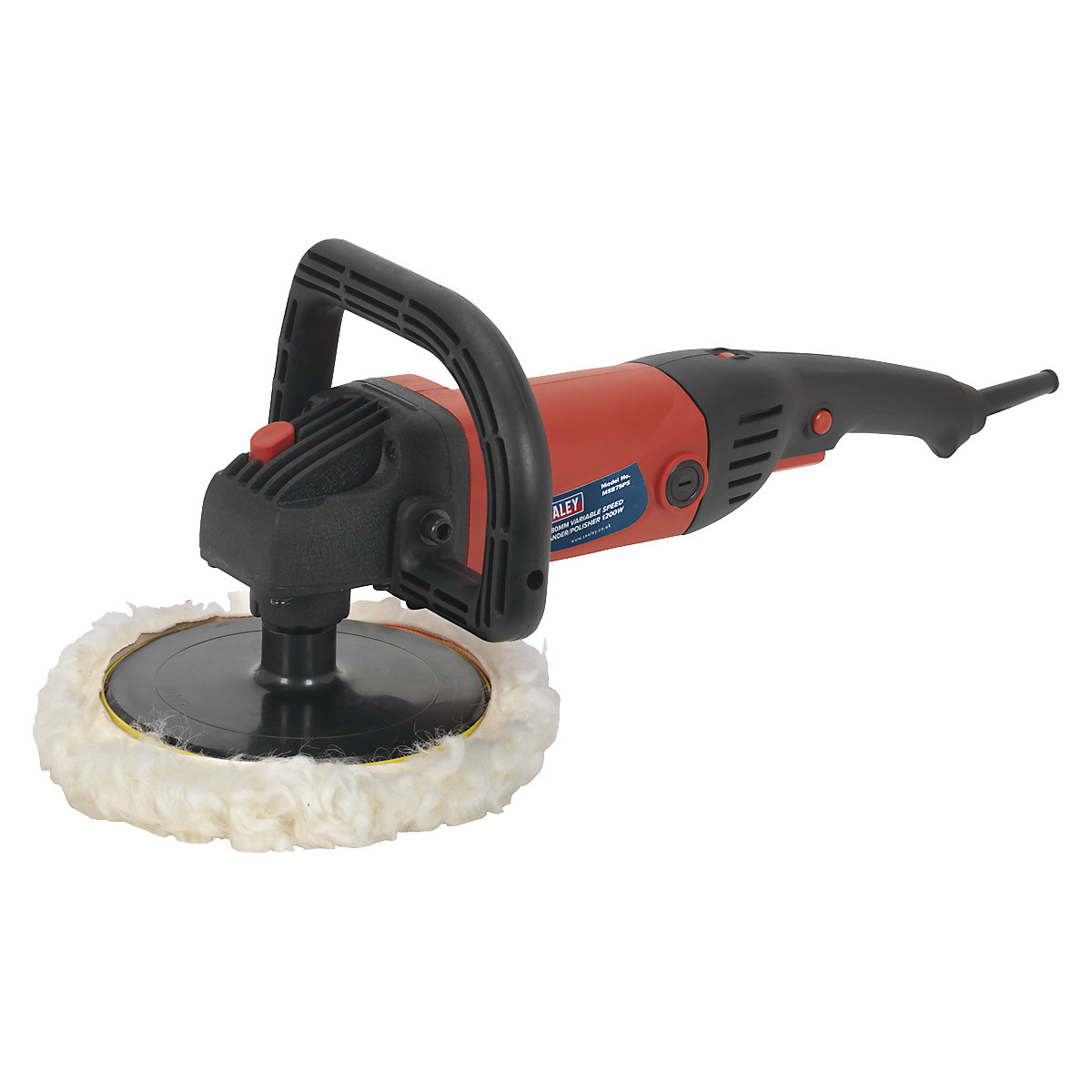 Sealey 180mm Variable Speed Sander/Polisher | 1200W/230V (Product illustration 2)-1
