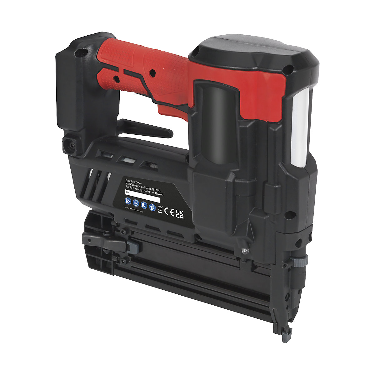 Sealey 18G Cordless Nail/Staple Gun | SV20 Series (Product illustration 2)-1