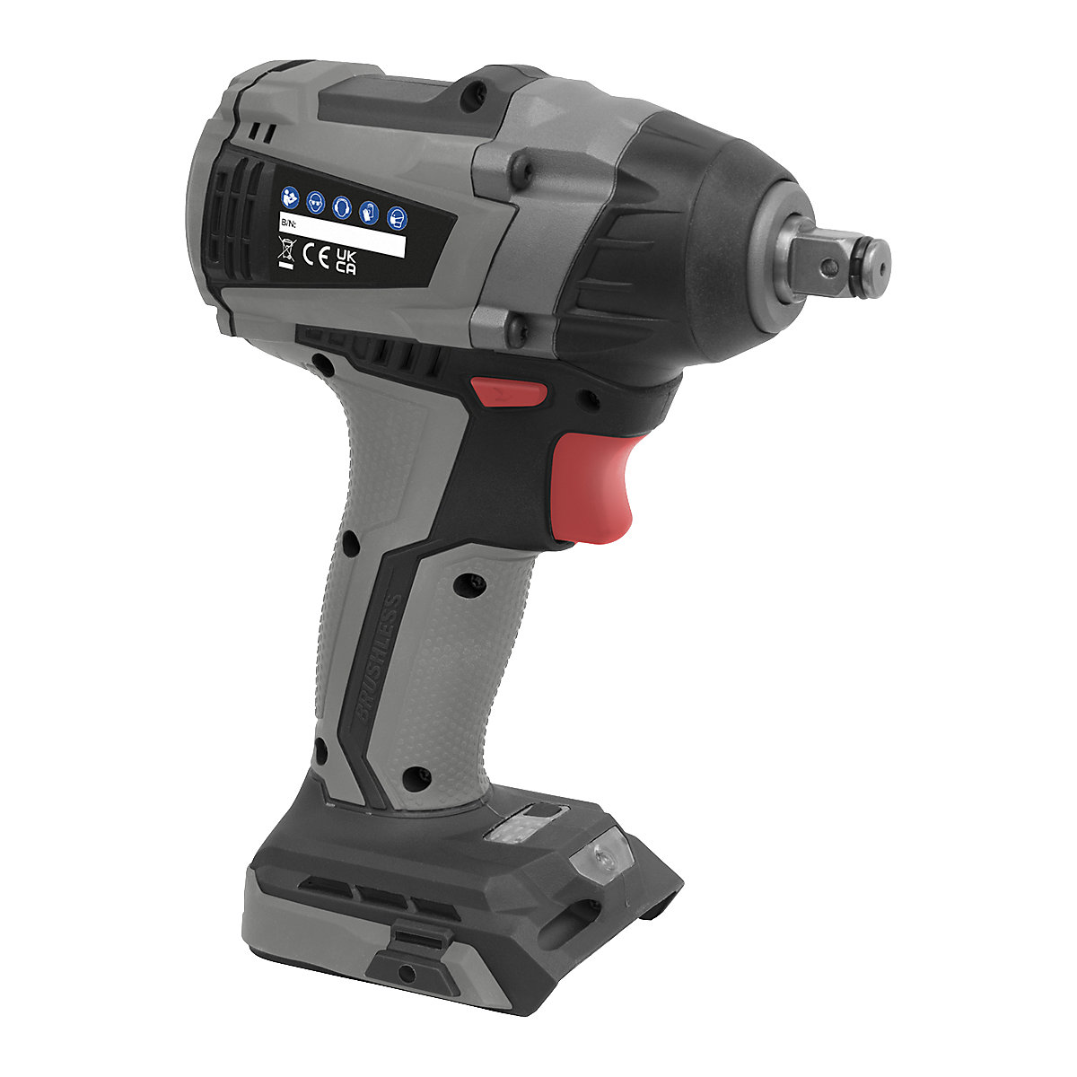 Sealey 1/2"Sq Drive Brushless Impact Wrench | 350Nm | SV20 Series (Product illustration 2)-1