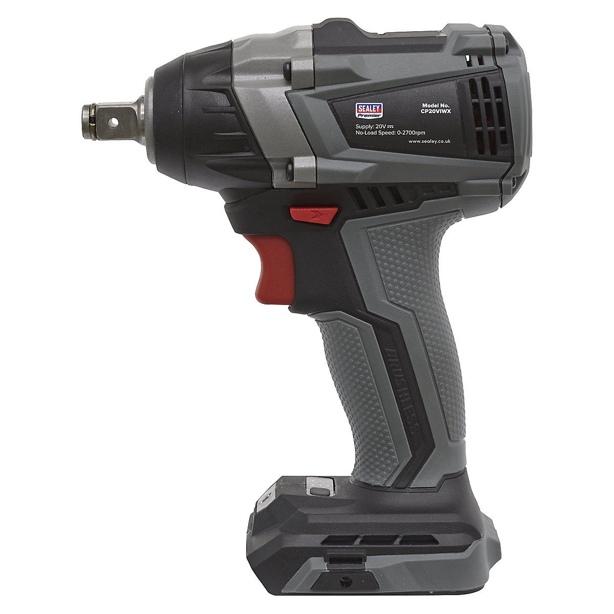 Sealey 1/2"Sq Drive Brushless Impact Wrench | 350Nm | SV20 Series (Product illustration 3)-2