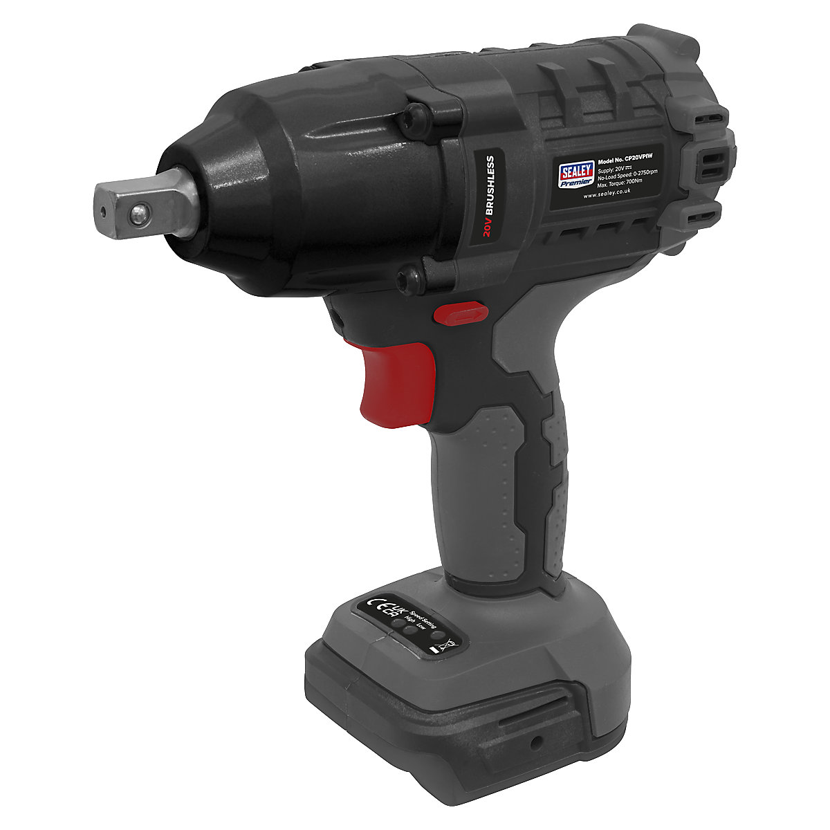 Sealey 1/2"Sq Drive Brushless Impact Wrench | 700Nm | SV20 Series, Sealey 1/2"Sq Drive Brushless Impact Wrench | 700Nm | SV20 Series, Sealey SV20 Series| Brushless Impact Wrench | 1/2"Sq Drive | 700Nm-0