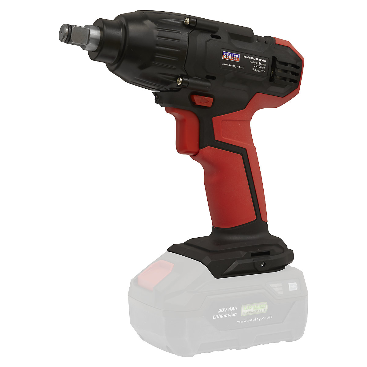 Sealey 1/2"Sq Drive Impact Wrench | SV20 Series (Product illustration 3)-2