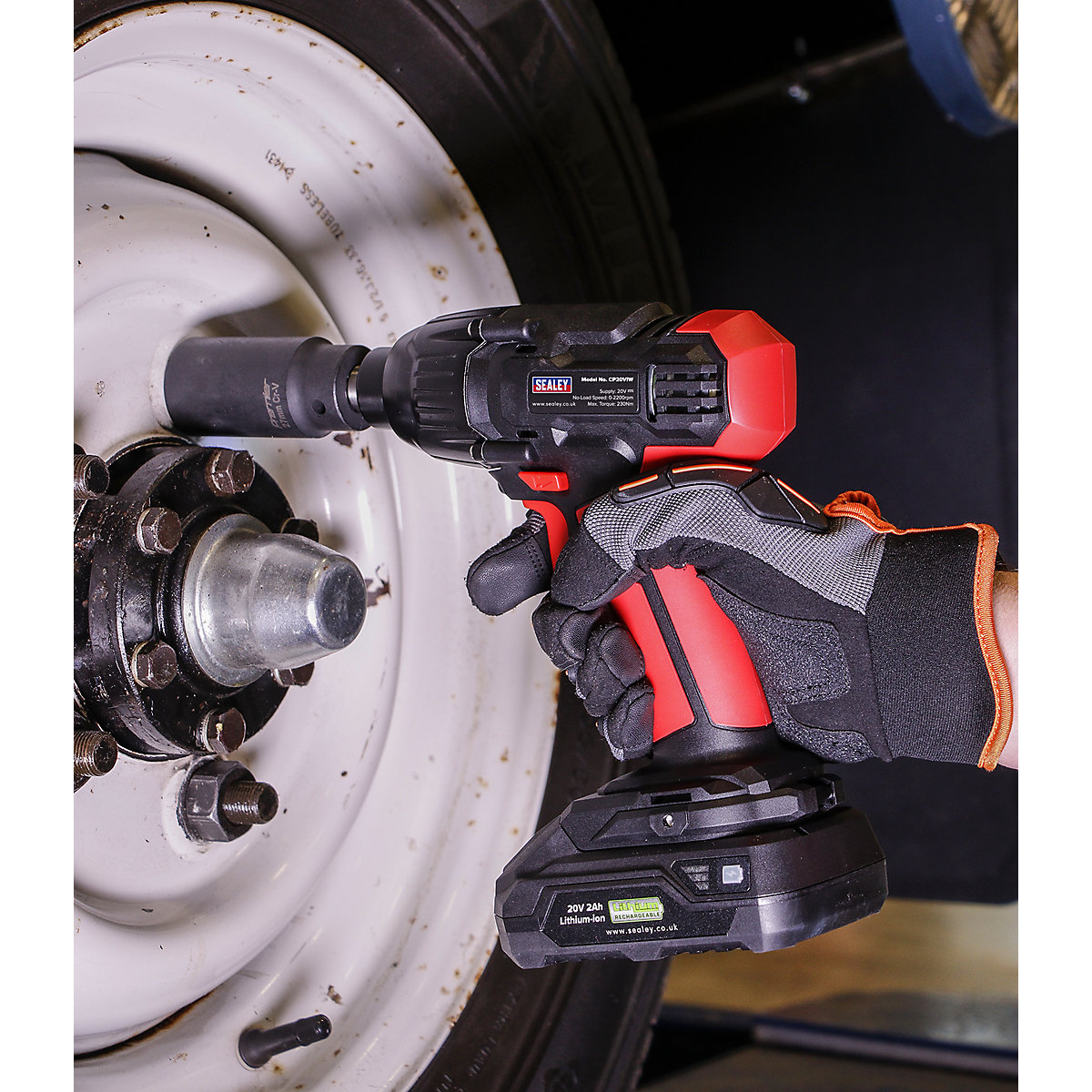 Sealey 1/2"Sq Drive Impact Wrench | SV20 Series (Product illustration 5)-4