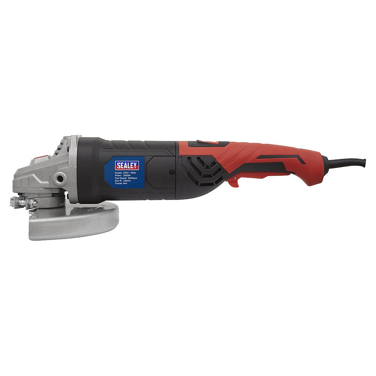 Sealey 230mm Angle Grinder | 2000W/230V (Product illustration 3)-2