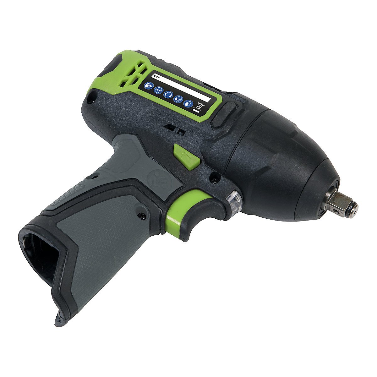 Sealey 3/8"Sq Drive Cordless Impact Wrench | SV10.8 Series (Product illustration 2)-1