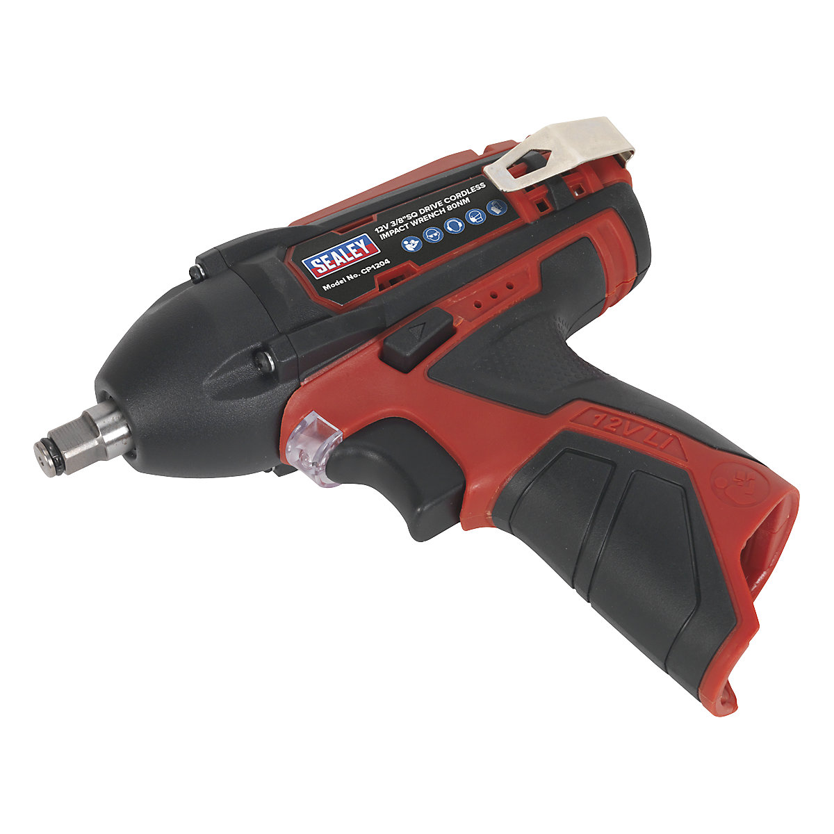 Sealey 3/8"Sq Drive Cordless Impact Wrench | SV12 Series (Product illustration 2)-1