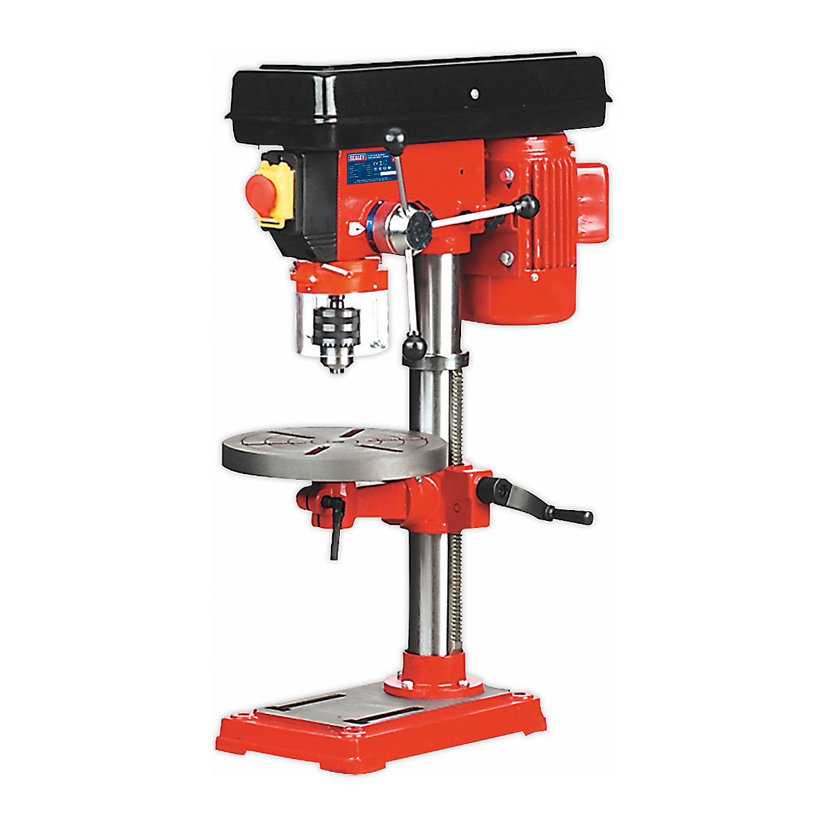 Sealey Bench Pillar Drill, Sealey Bench Pillar Drill, Sealey Bench Pillar Drill | 750h mm | 370W/230V | 5-Speed-0
