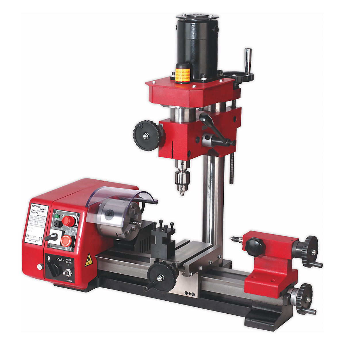 Sealey Mini Lathe & Drilling Machine, Sealey Mini Lathe & Drilling Machine, Sealey Mini Lathe & Drilling Machine-0