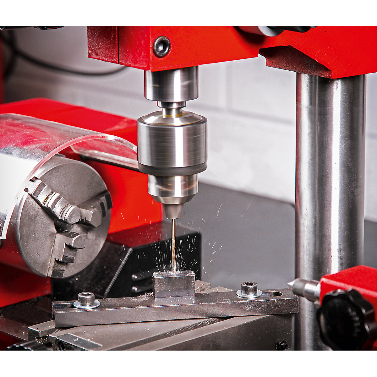 Sealey Mini Lathe & Drilling Machine (Product illustration 2)-1