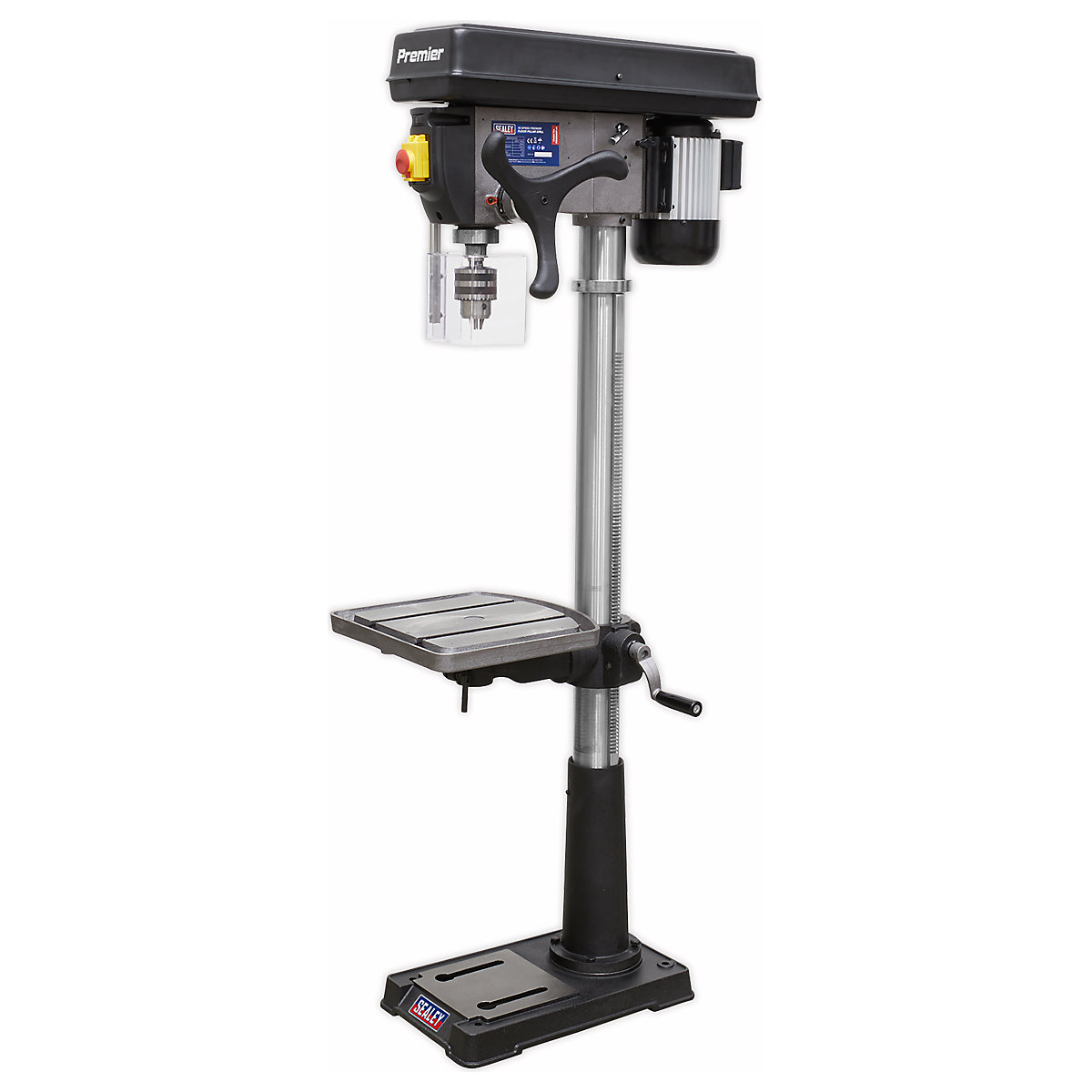 Sealey Premier Floor Pillar Drill, Sealey Premier Floor Pillar Drill, Sealey Premier Floor Pillar Drill | 1635h mm | 16-Speed | MT3 | Integral Light-2