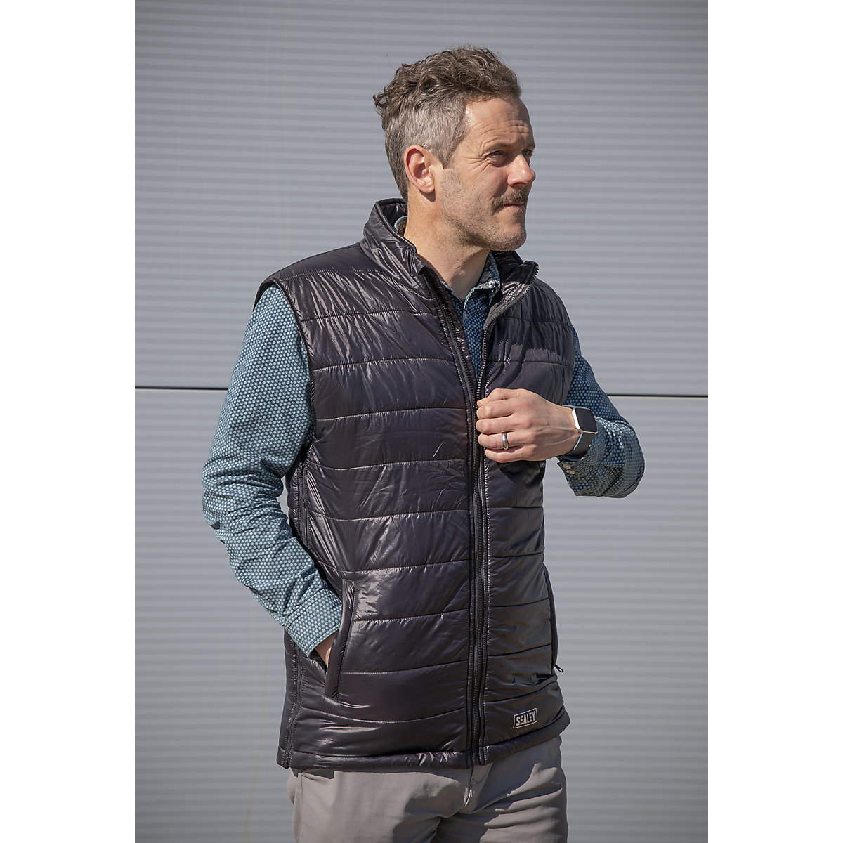 Sealey 5V Heated Puffy Gilet (Product illustration 13)-12